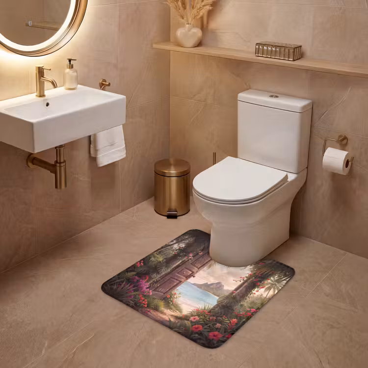 Wc Mat - Deur - Strand - Natuur — 3