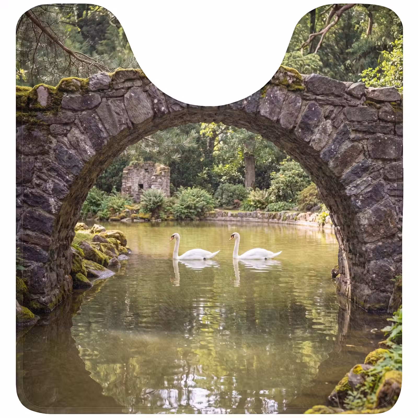 Wc Mat - Vogel - Water - Natuur — 1