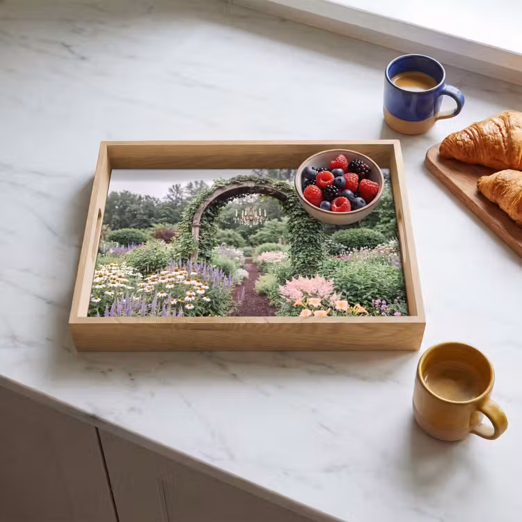 Dienblad - Boog - Tuin - Natuur — 4