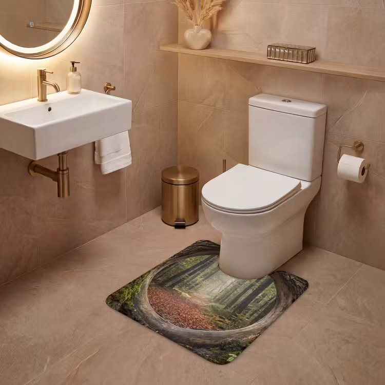 Wc Mat - Boom - Bos - Natuur — 3