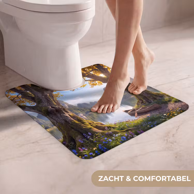Wc Mat - Natuur - Meer - Bergen — 5