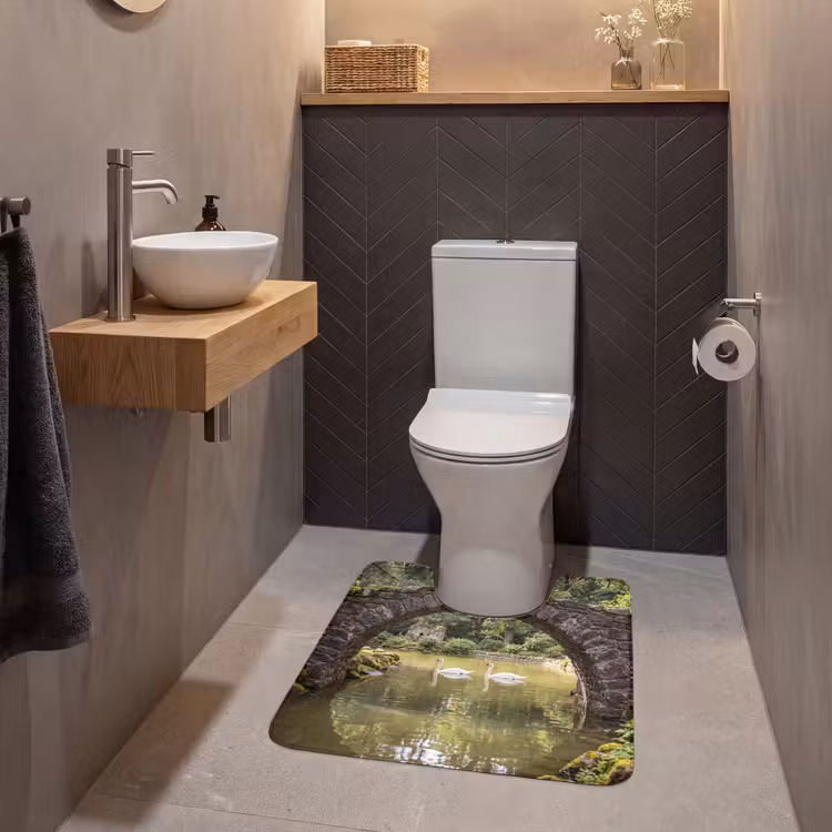Wc Mat - Vogel - Water - Natuur — 2