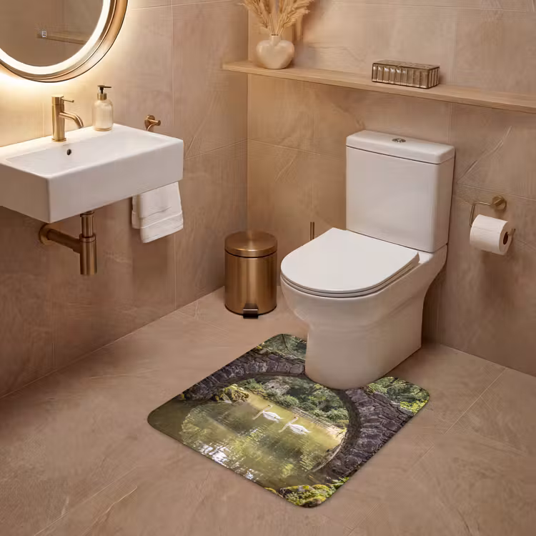 Wc Mat - Vogel - Water - Natuur — 3