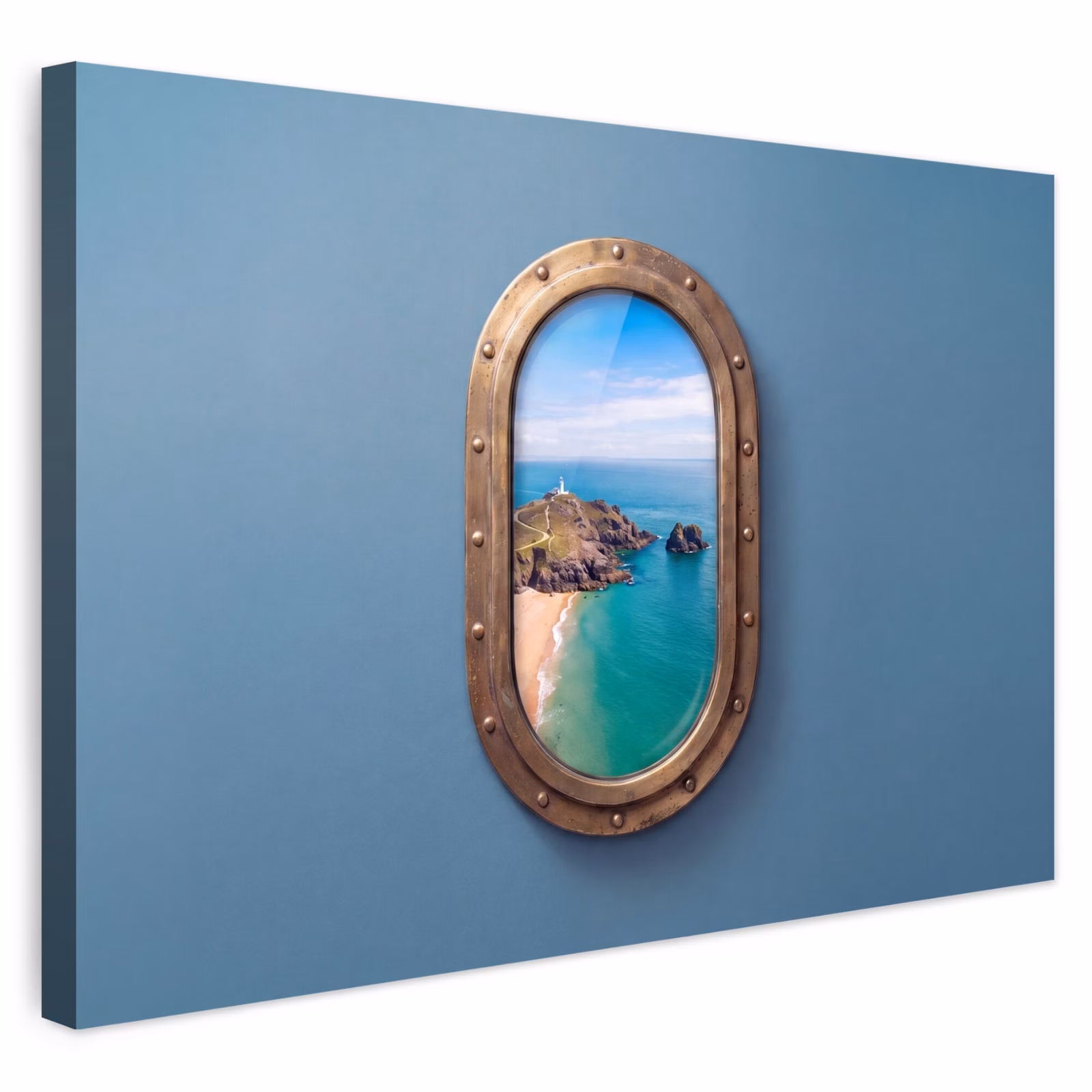 Buiten canvas - Vuurtoren - Kust - Zee — 1
