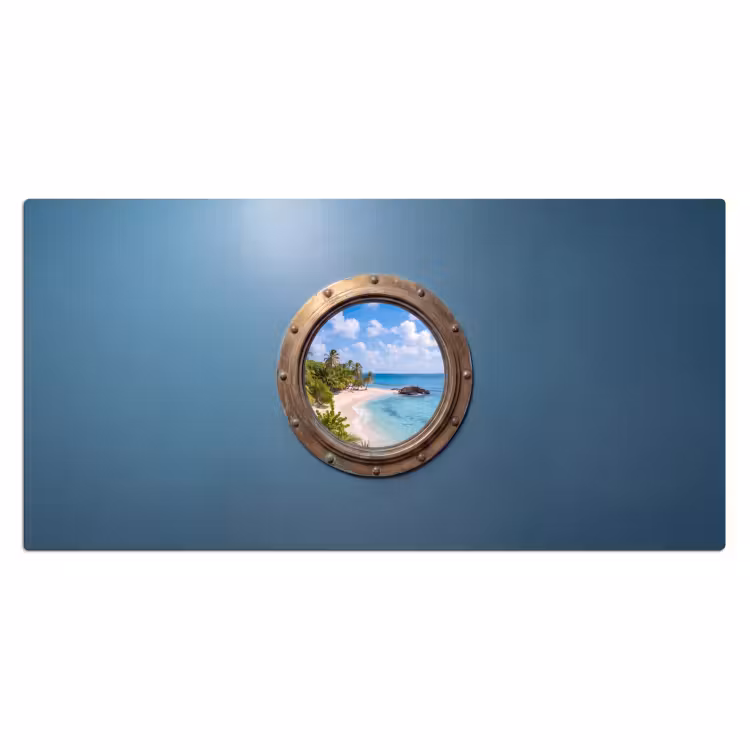Bureau onderlegger - Patrijspoort - Strand - Zee — 2