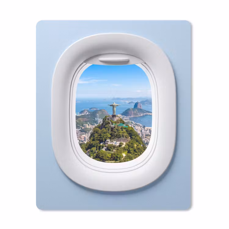Muismat - Standbeeld - Rio - Uitzicht — 1