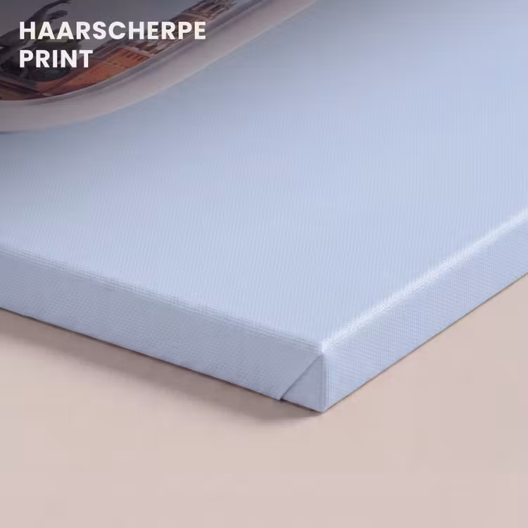 Canvas schilderij - Stadsgezicht - Raam - Reis — 5