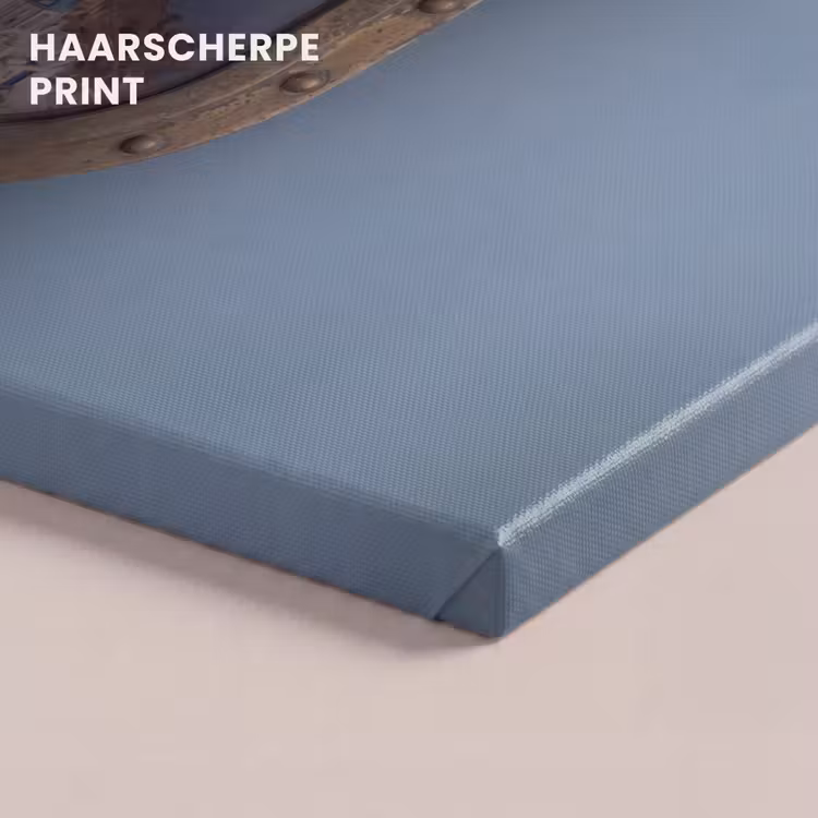 Canvas schilderij - Patrijspoort - Zee - Dorp — 5