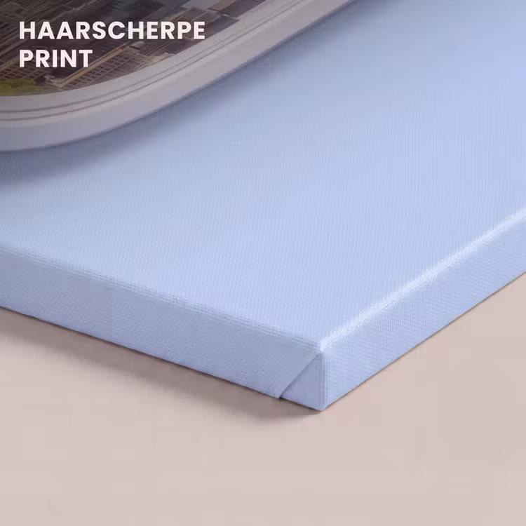 Canvas schilderij - Stad - Vliegtuig - Uitzicht — 5
