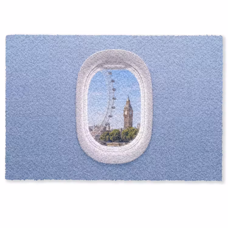 Deurmat - Reuzenrad - Toren - Stad — 1