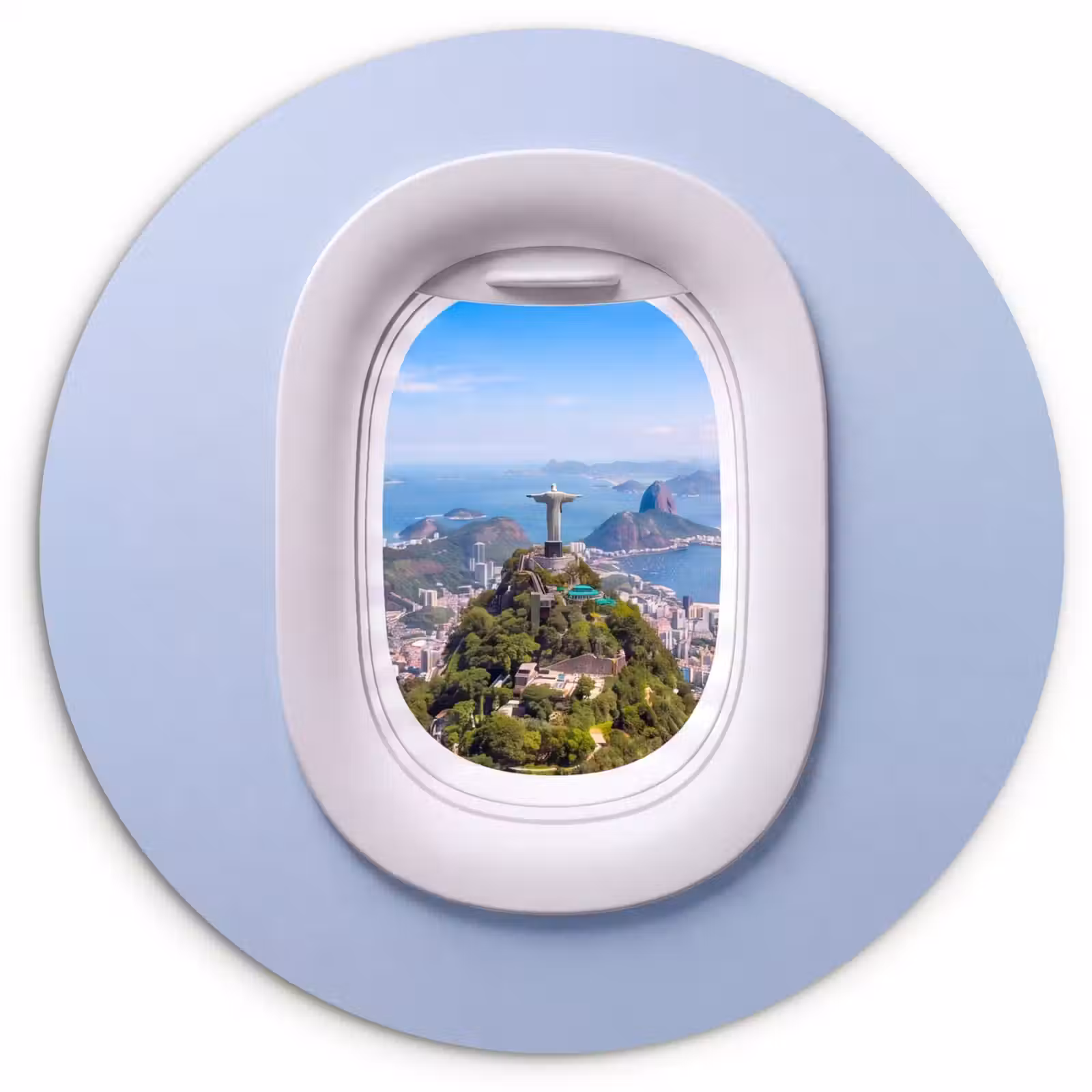 Muurcirkel - Standbeeld - Rio - Uitzicht — 1