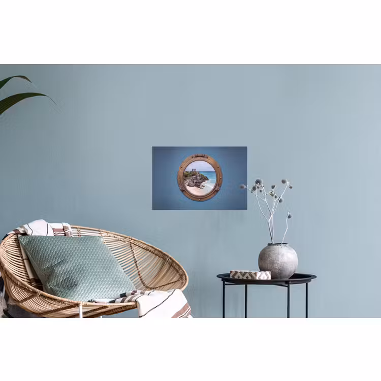Muursticker - Gebouw - Strand - Zee — 4