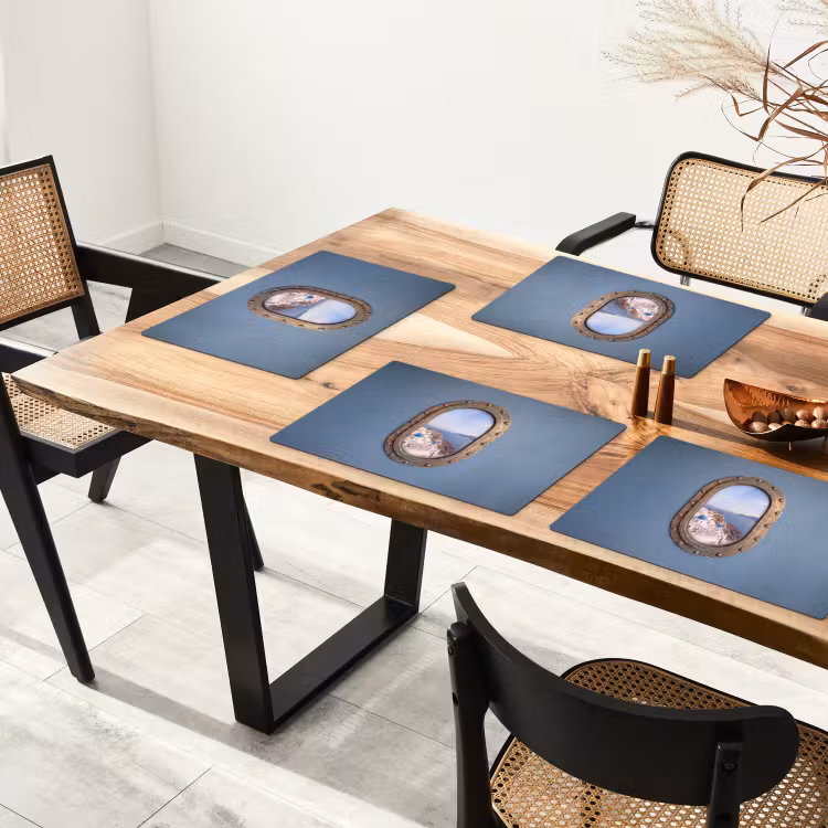 Placemat - 6 stuks - Patrijspoort - Zee - Dorp — 3