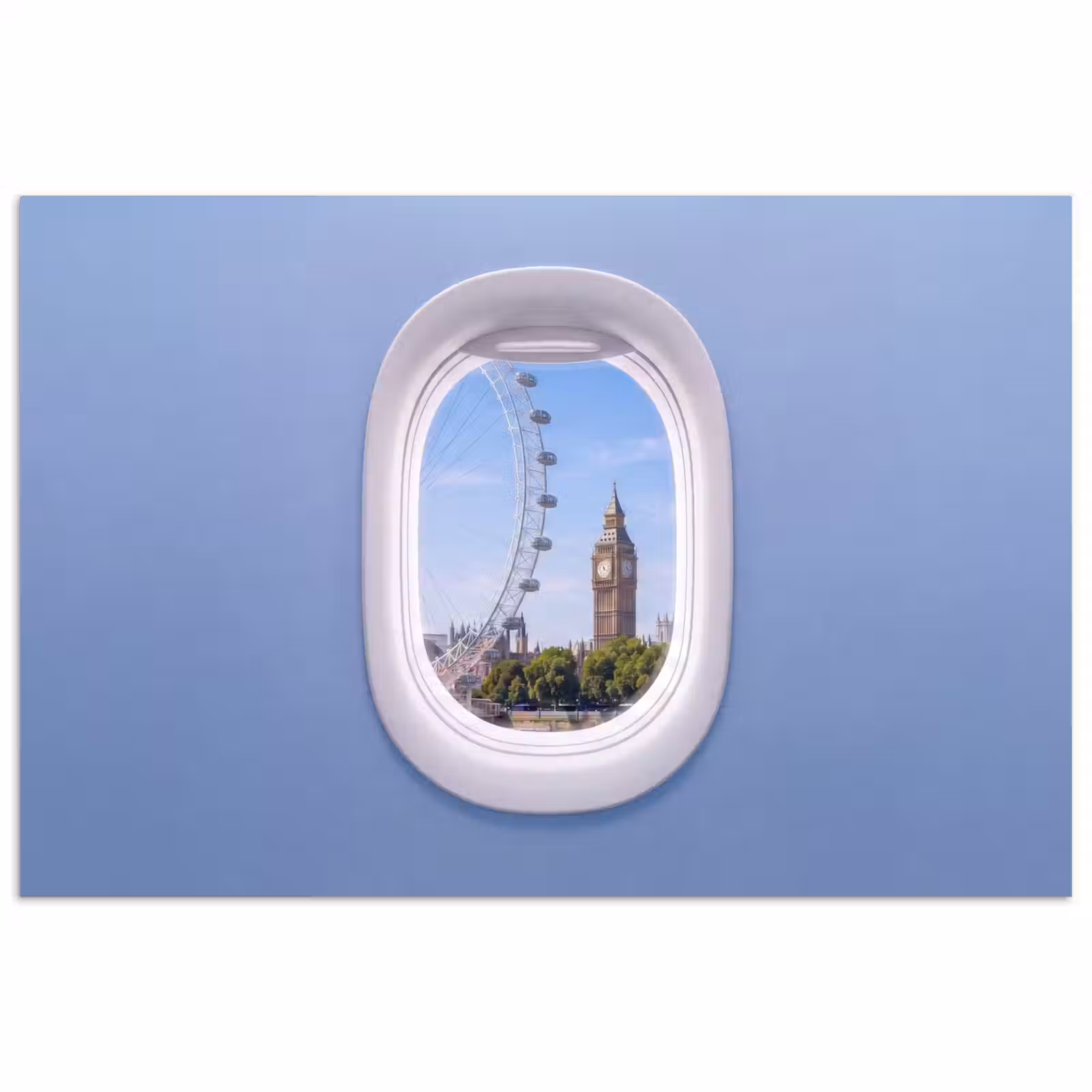 Poster - Reuzenrad - Toren - Stad — 1