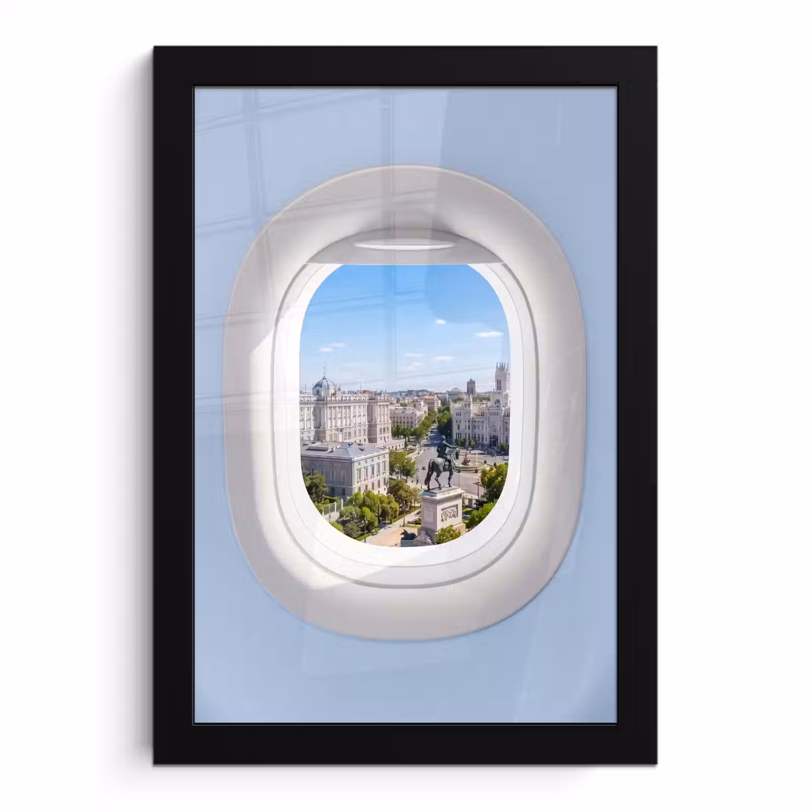 Poster met lijst - Stad - Uitzicht - Reizen — 1