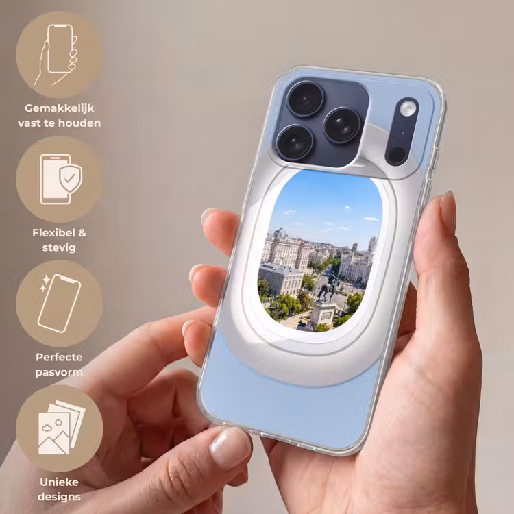 Telefoonhoesje Softcase - Stad - Uitzicht - Reizen — 4