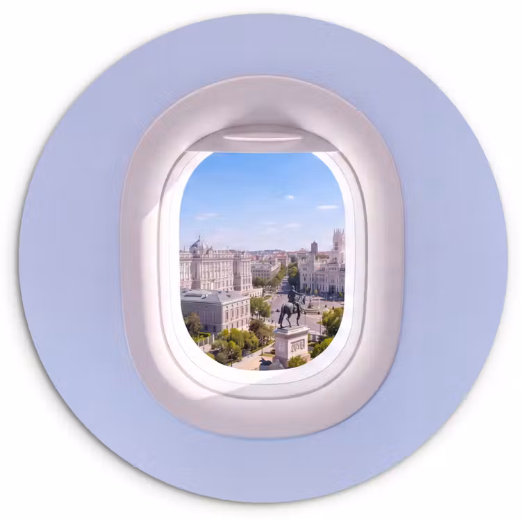 Wandcirkel - Glas - Stad - Uitzicht - Reizen — 1