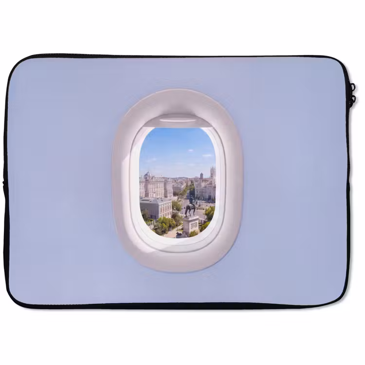 Laptophoes - Stad - Uitzicht - Reizen — 1