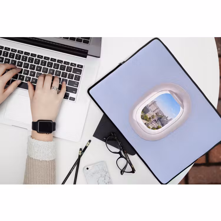 Laptophoes - Stad - Uitzicht - Reizen — 3