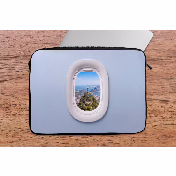 Laptophoes - Standbeeld - Rio - Uitzicht — 2