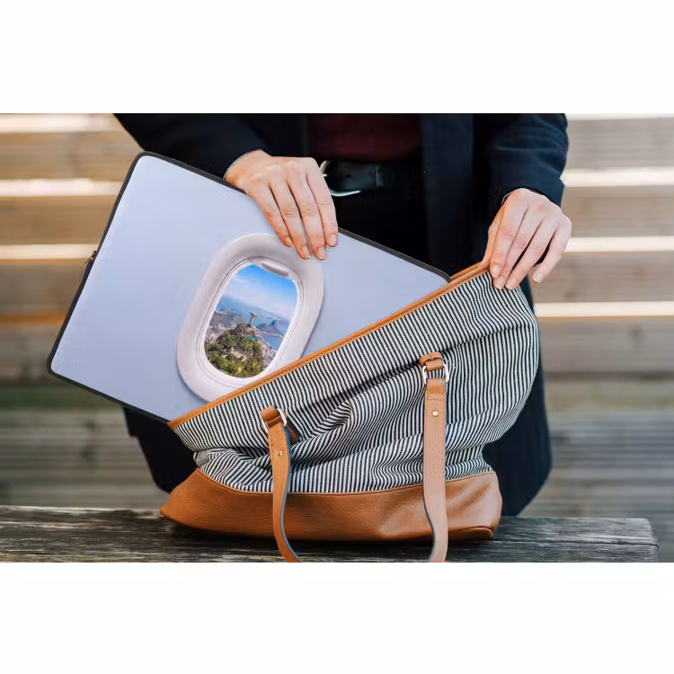 Laptophoes - Standbeeld - Rio - Uitzicht — 4