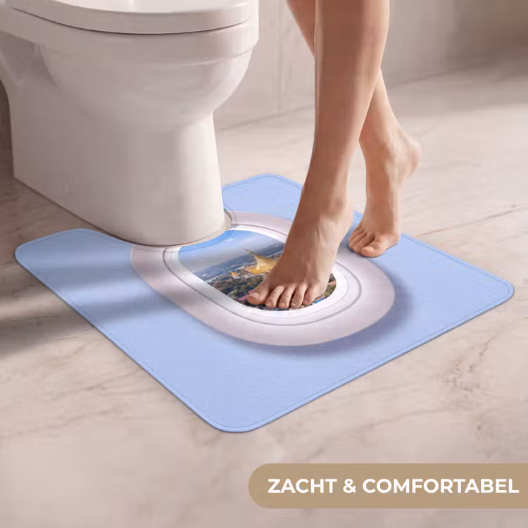 Wc Mat - Pagode - Stad - Uitzicht — 5