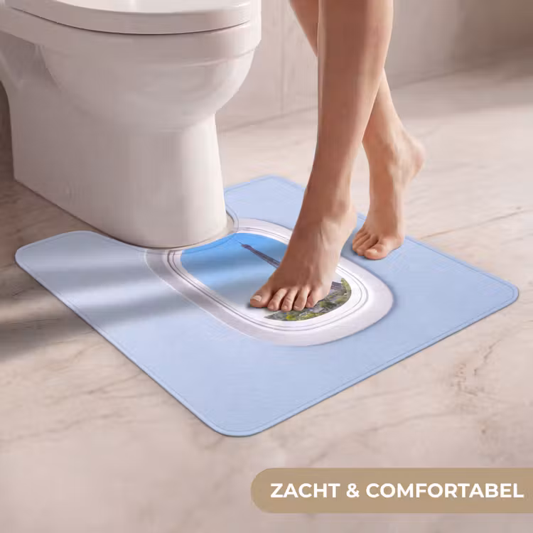 Wc Mat - Eiffeltoren - Vliegtuigraam - Reizen — 5