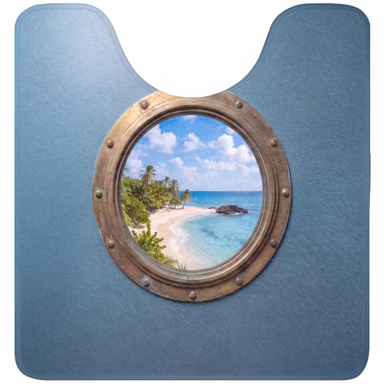 Wc Mat - Patrijspoort - Strand - Zee — 1
