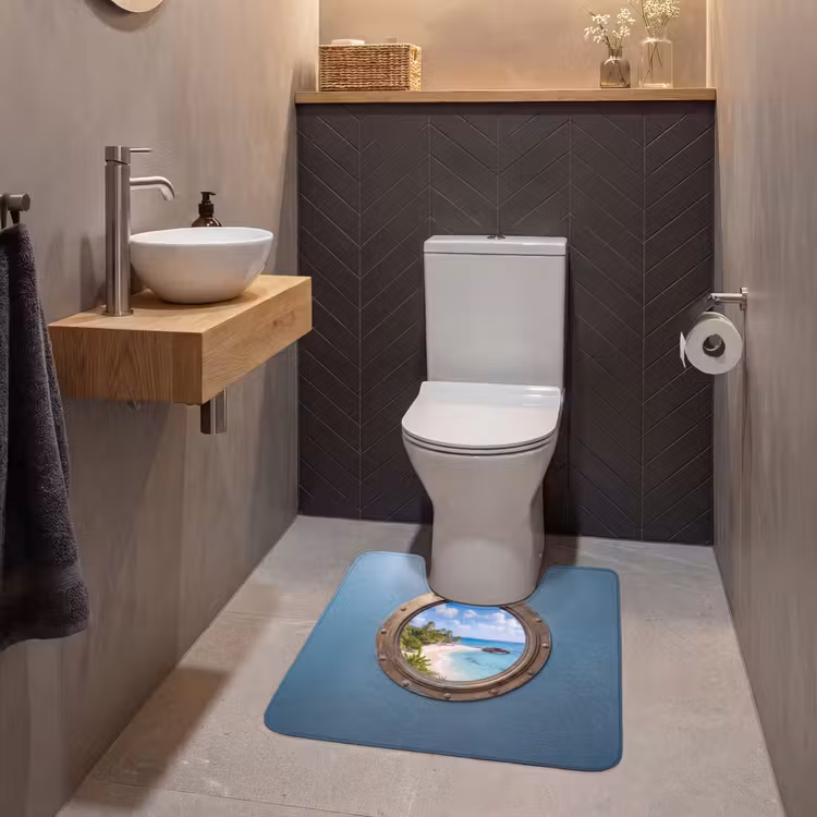 Wc Mat - Patrijspoort - Strand - Zee — 2