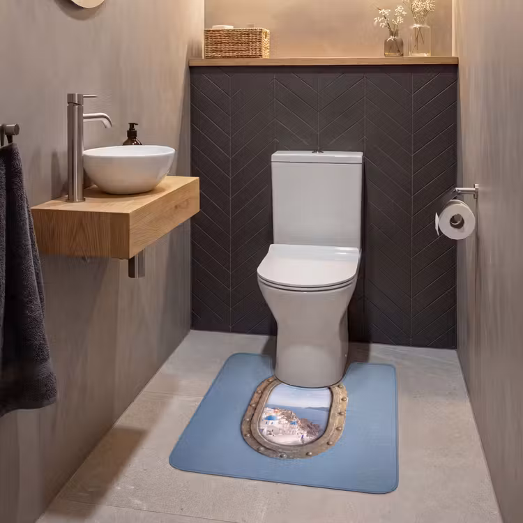 Wc Mat - Patrijspoort - Zee - Dorp — 2