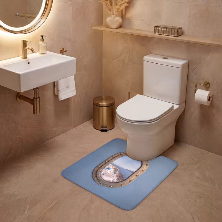 Wc Mat - Patrijspoort - Zee - Dorp — 3