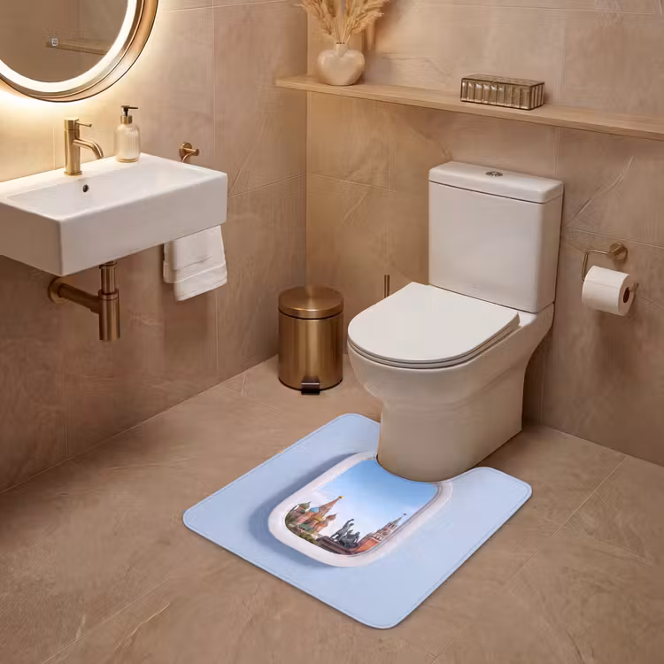 Wc Mat - Stadsgezicht - Raam - Reis — 3