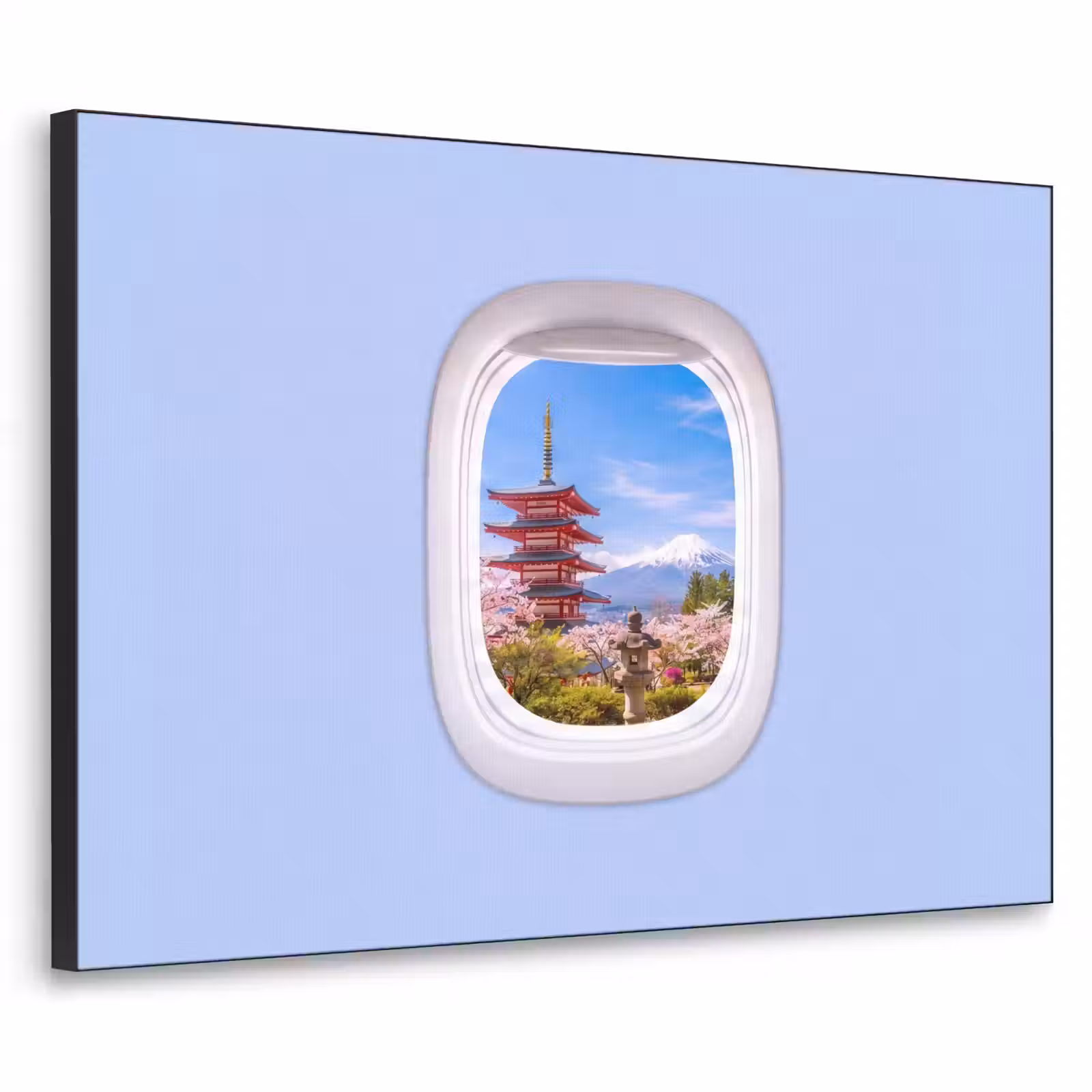 Art Frame - Pagode - Berg - Bloesems — 1