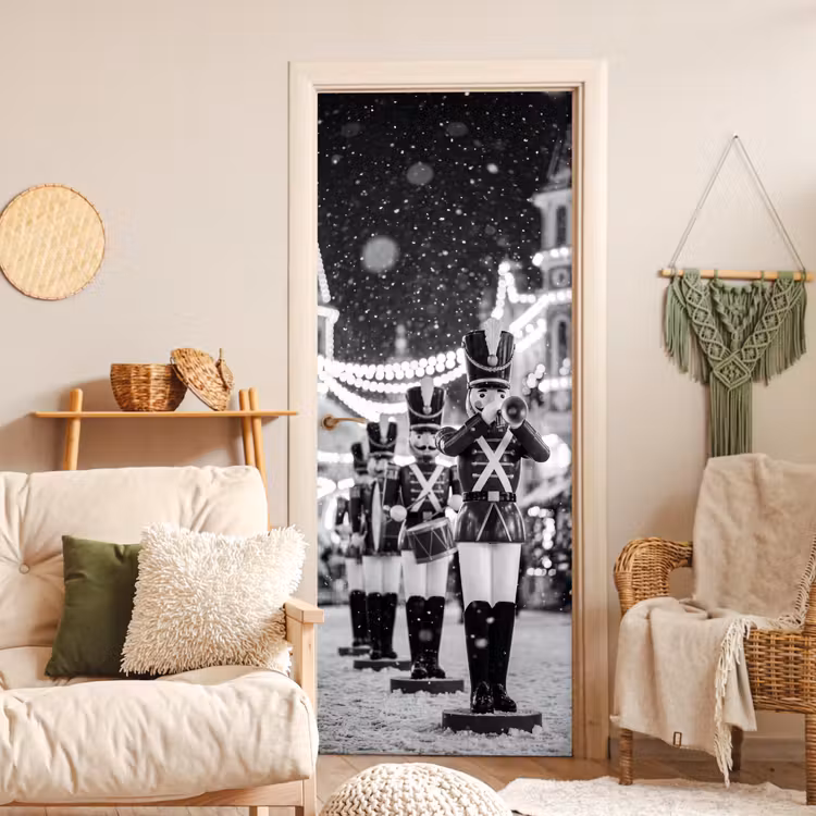 Deursticker - Speelgoed - Winter - Kerst — 4