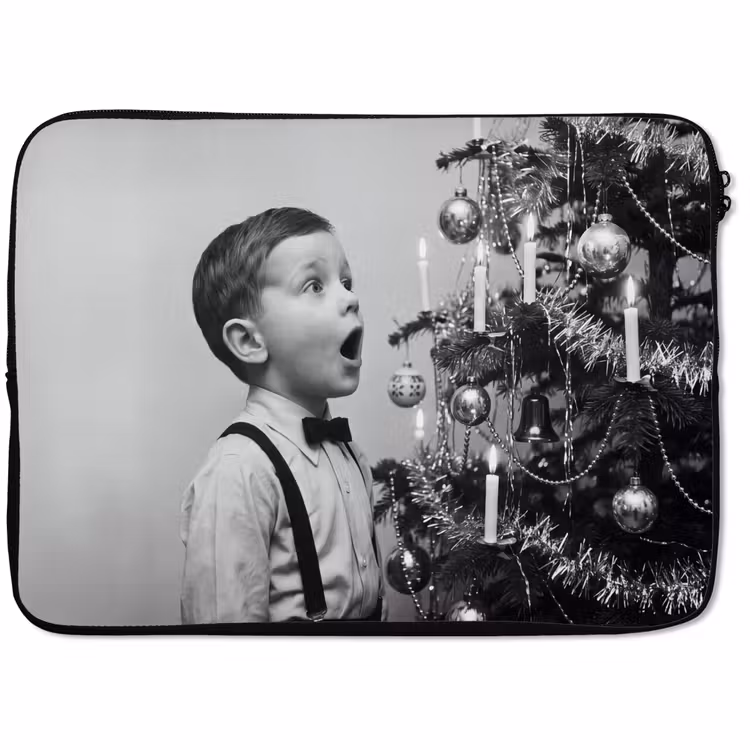 Laptophoes - Kind - Kerstboom - Kerstmis — 1