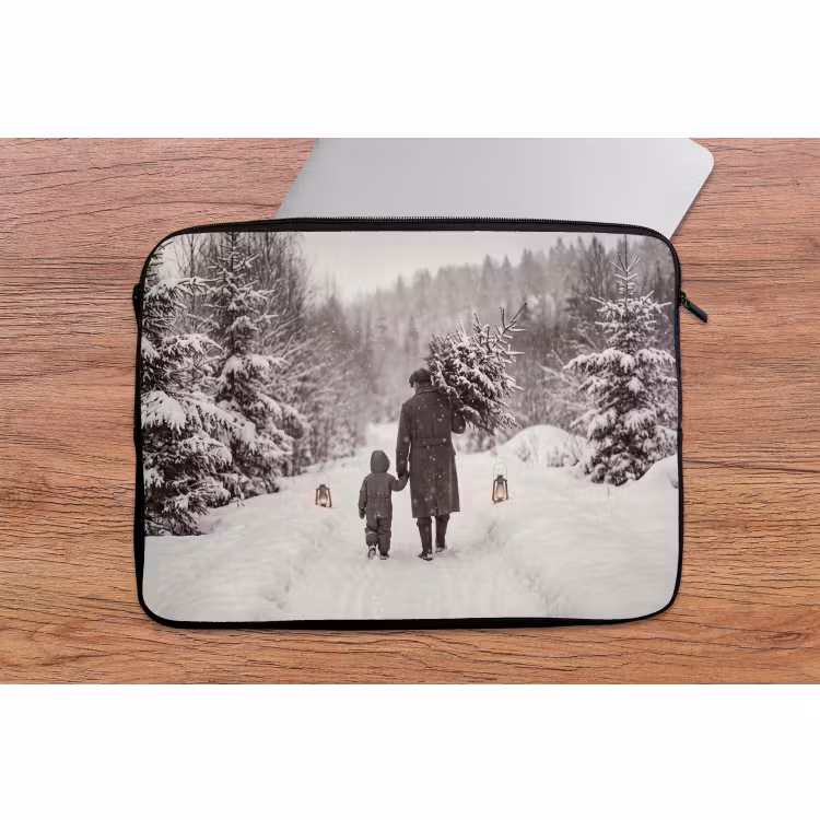 Laptophoes - Man - Kind - Winter — 2