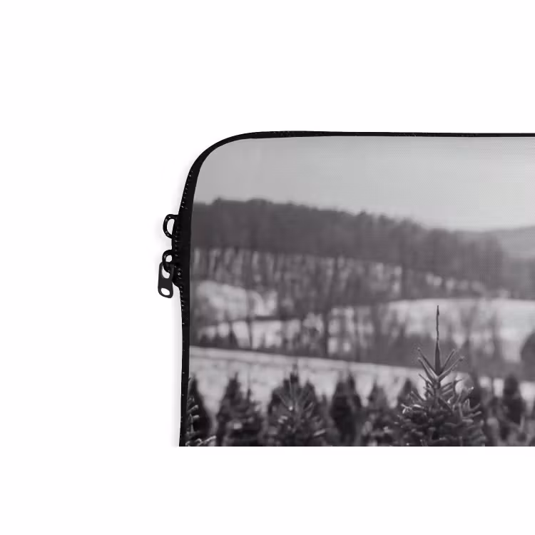 Laptophoes - Mensen - Kerstboom - Winter — 5