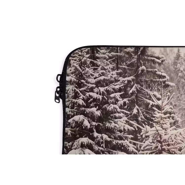 Laptophoes - Huis - Winter - Sneeuw — 5