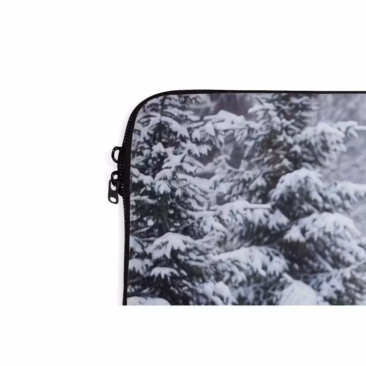 Laptophoes - Kerstman - Sneeuw - Winter — 5