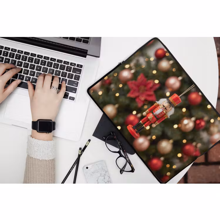 Laptophoes - Notenkraker - Kerst - Ornament — 3