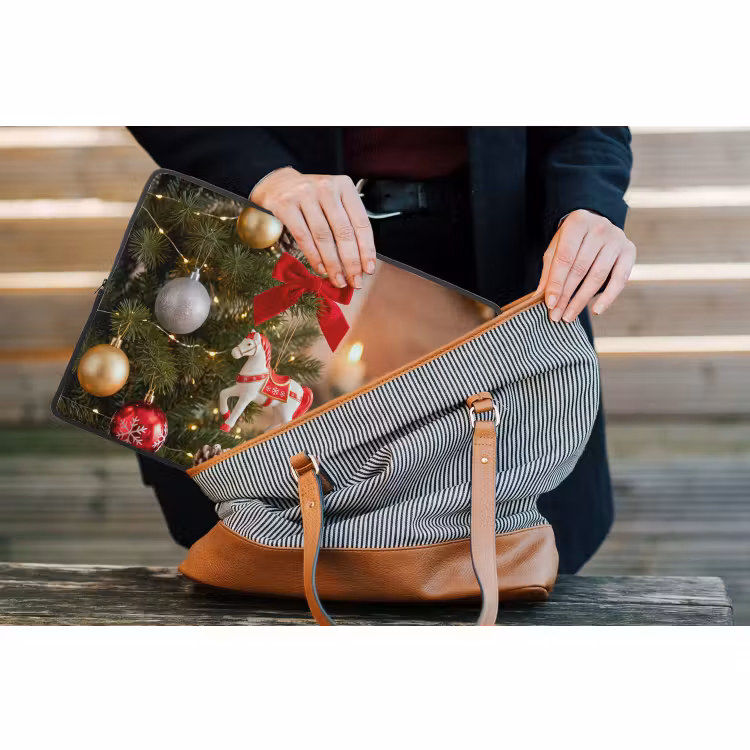 Laptophoes - Paard - Kerst - Decoratie — 4