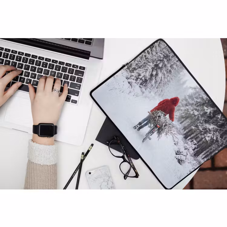 Laptophoes - Persoon - Boom - Winter — 3
