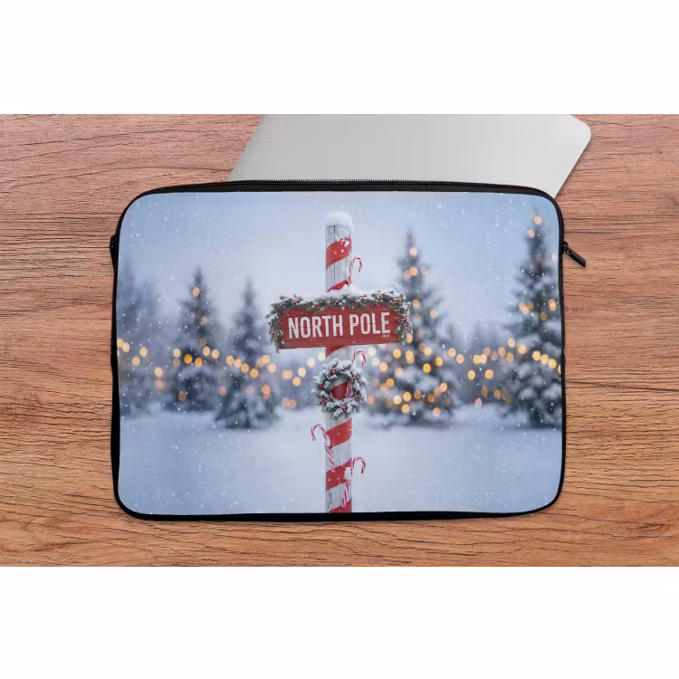 Laptophoes - Kerst - Sneeuw - Winter — 2