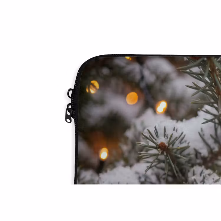 Laptophoes - Kerstbal - Sneeuw - Winter — 5