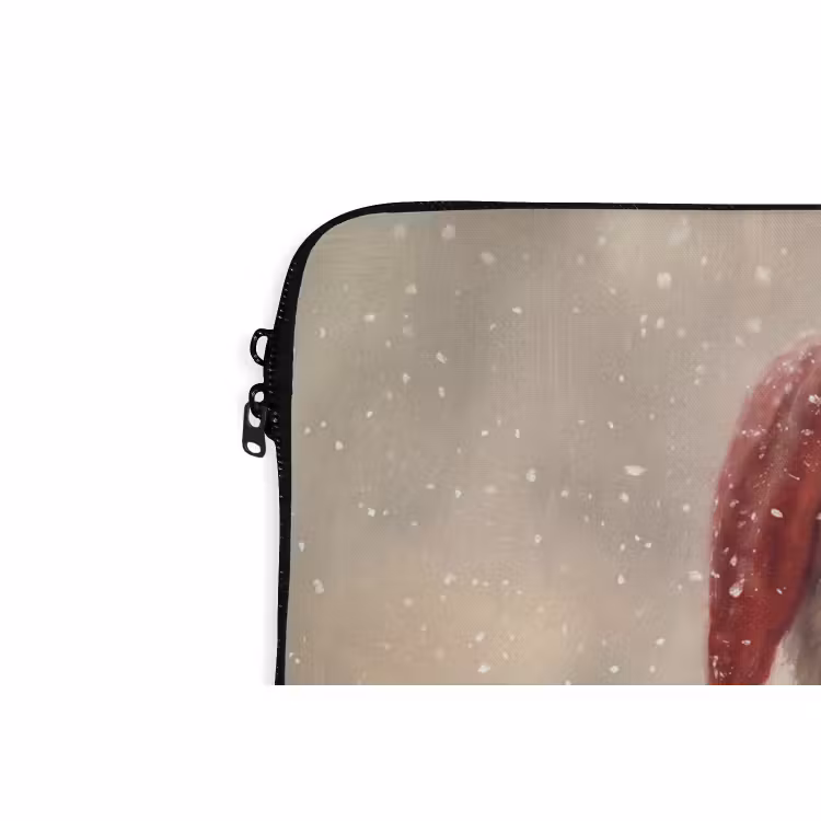 Laptophoes - Kerstman - Sneeuw - Kerst — 5