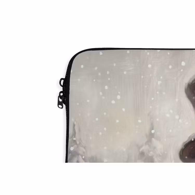 Laptophoes - Sneeuwman - Winter - Kerst — 5