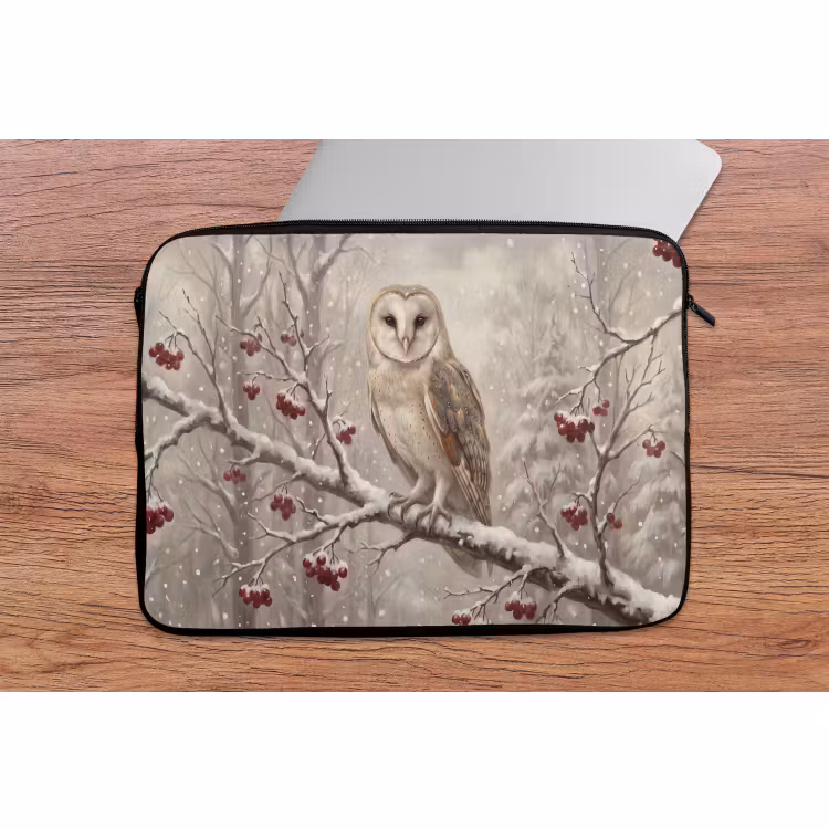 Laptophoes - Vogel - Winter - Natuur — 2