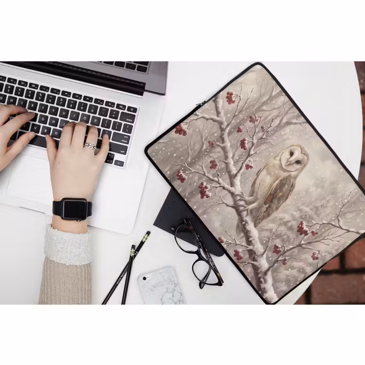 Laptophoes - Vogel - Winter - Natuur — 3