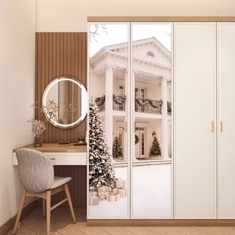 Deursticker - Huis - Kerst - Winter — 5