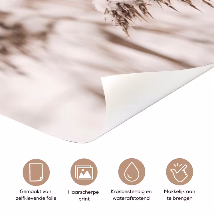 Deursticker - Riet - Sneeuw - Winter — 3